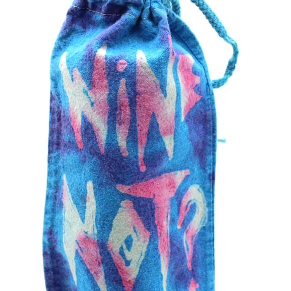 Handmade Batik Wine Bottle Bag - "Wine Not?" - Picture 2 of 7